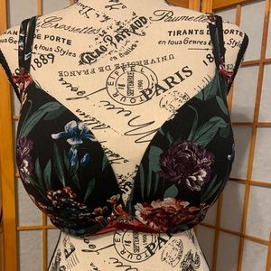 Lane Bryant Cacique padded underwire bra, size 42C